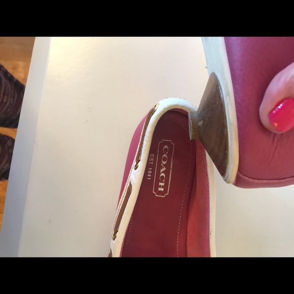 COACH Mules Pink/White - Picture 6 of 6